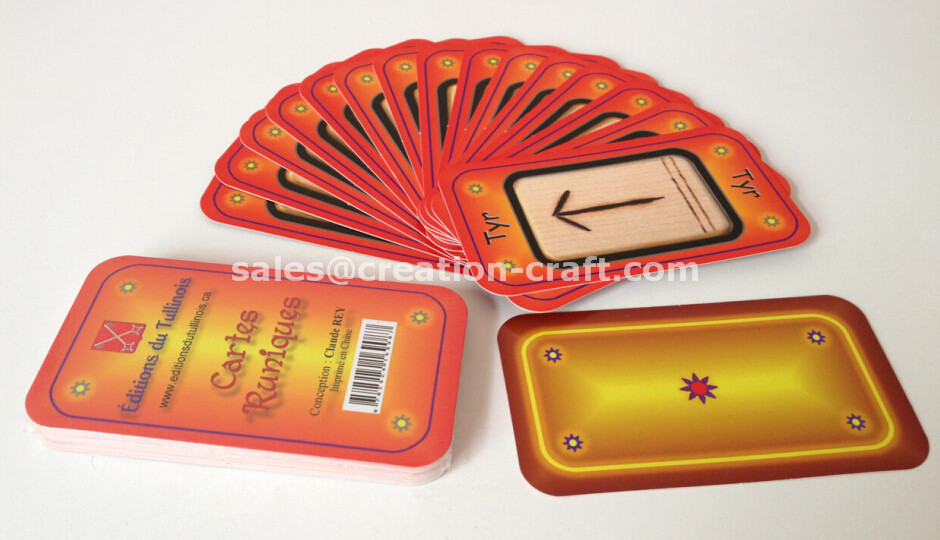 Playing cards and Promotional Poker-Creation Craft Limited